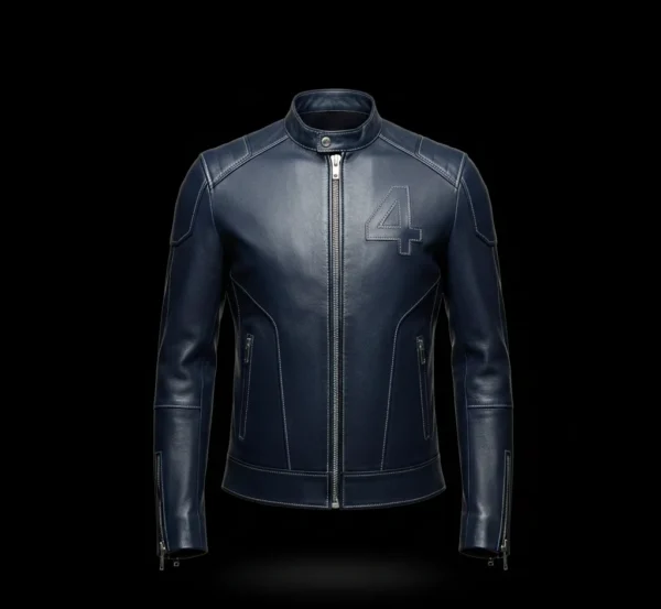 Reed Richards Mr Fantastic Leather Jacket – Pedro Pascal Fantastic Four Blue Scientific Coat