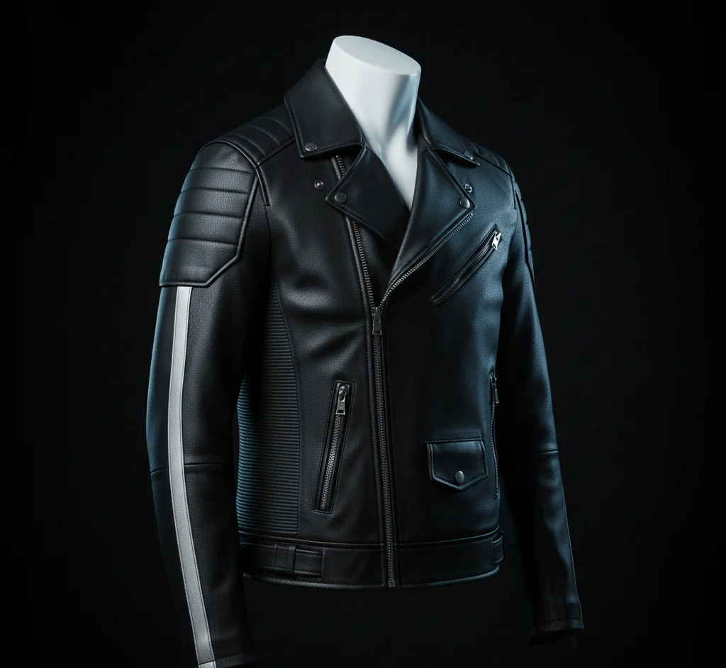 Winter Soldier Avengers Secret Wars Leather Jacket – Sebastian Stan Bucky Barnes Black Tactical Jacket