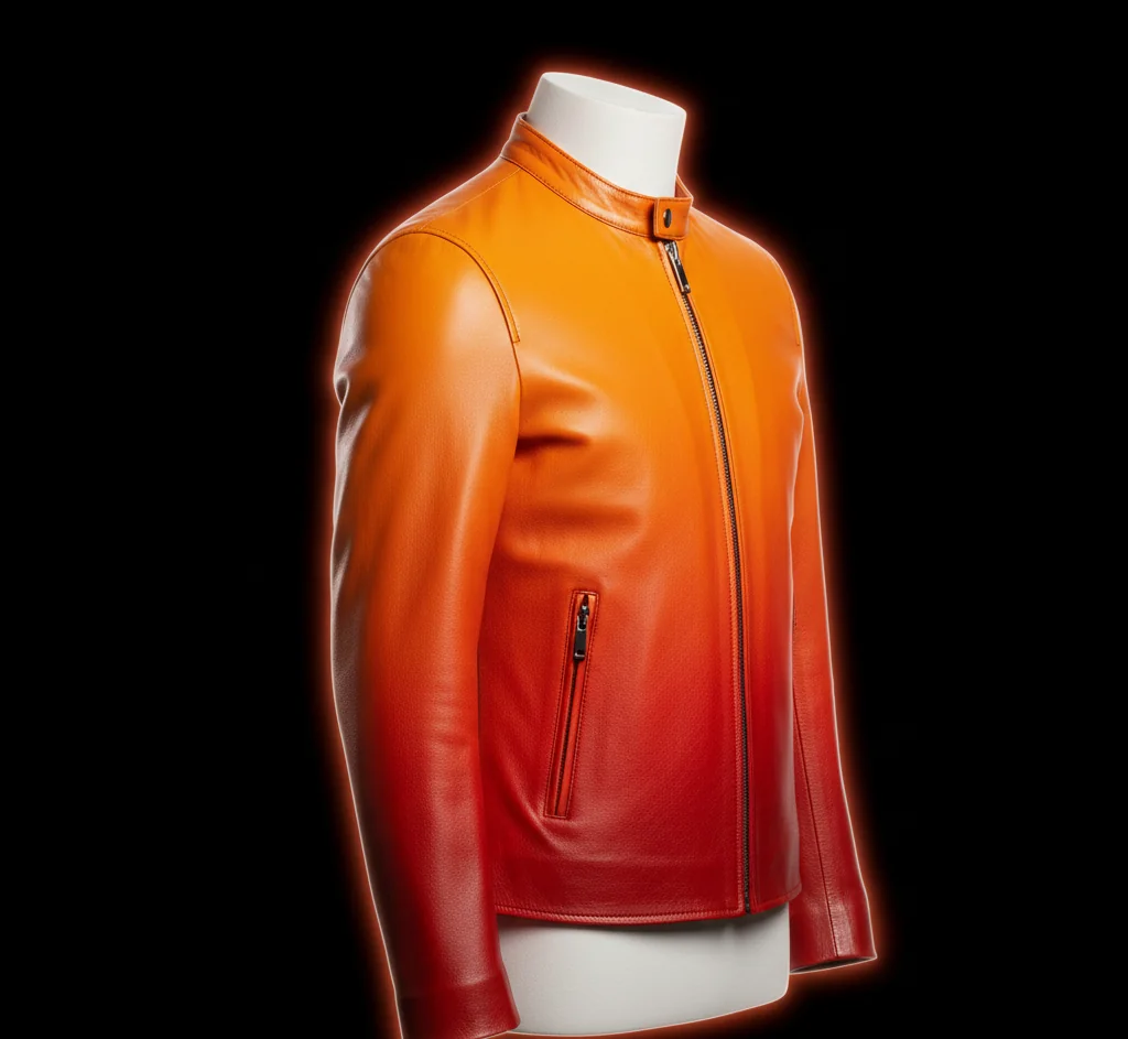 Johnny Storm Human Torch Leather Jacket – Joseph Quinn Fantastic Four Red Racing Bomber Jacket