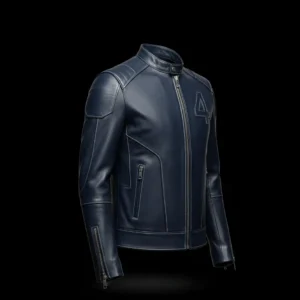 Reed Richards Mr Fantastic Leather Jacket - Pedro Pascal Fantastic Four Blue Scientific Coat