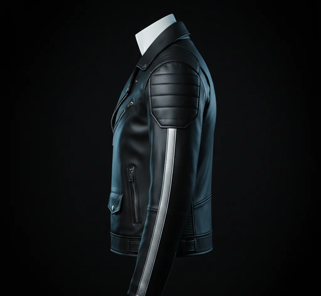 Winter Soldier Avengers Secret Wars Leather Jacket – Sebastian Stan Bucky Barnes Black Tactical Jacket