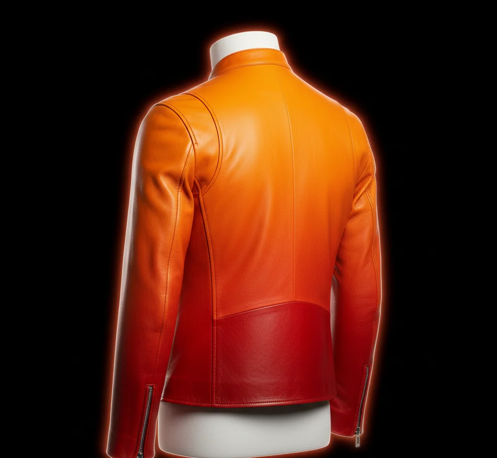 Johnny Storm Human Torch Leather Jacket – Joseph Quinn Fantastic Four Red Racing Bomber Jacket