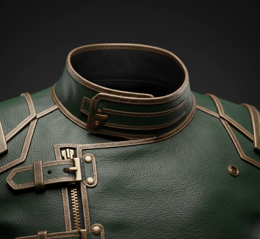 Doctor Doom Armored Green Leather Jacket | Avengers Secret Wars 2027