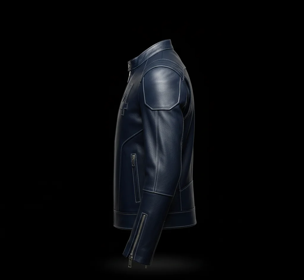 Reed Richards Mr Fantastic Leather Jacket – Pedro Pascal Fantastic Four Blue Scientific Coat