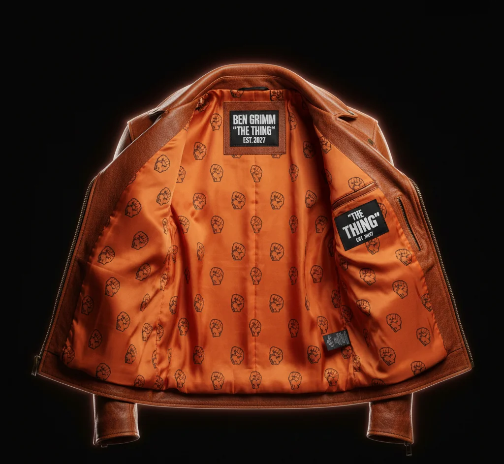 Red Guardian Avengers Secret Wars Leather Jacket – David Harbour Soviet Super Soldier Brown Bomber Jacket