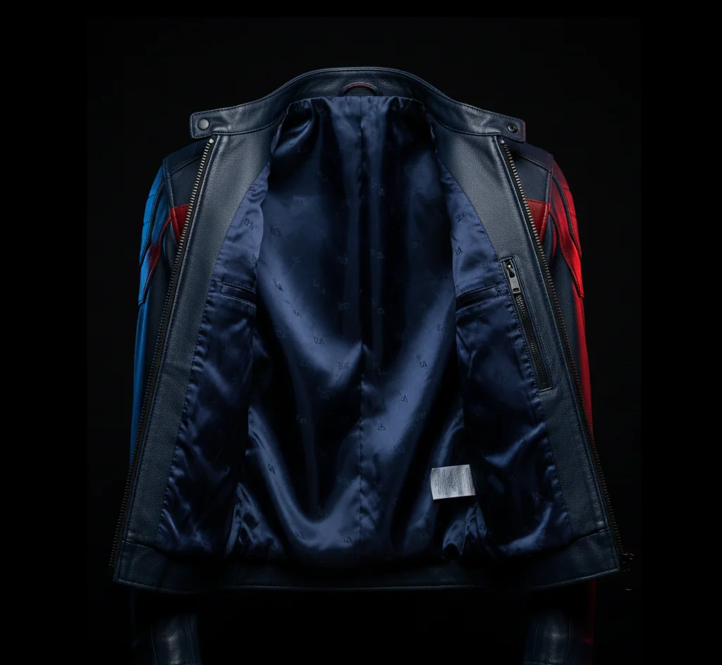 U.S. Agent Avengers Secret Wars Leather Jacket – Wyatt Russell Black Tactical Military Bomber Jacket