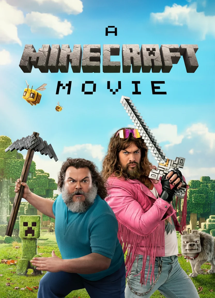 a minecraft movei Leather Jackets