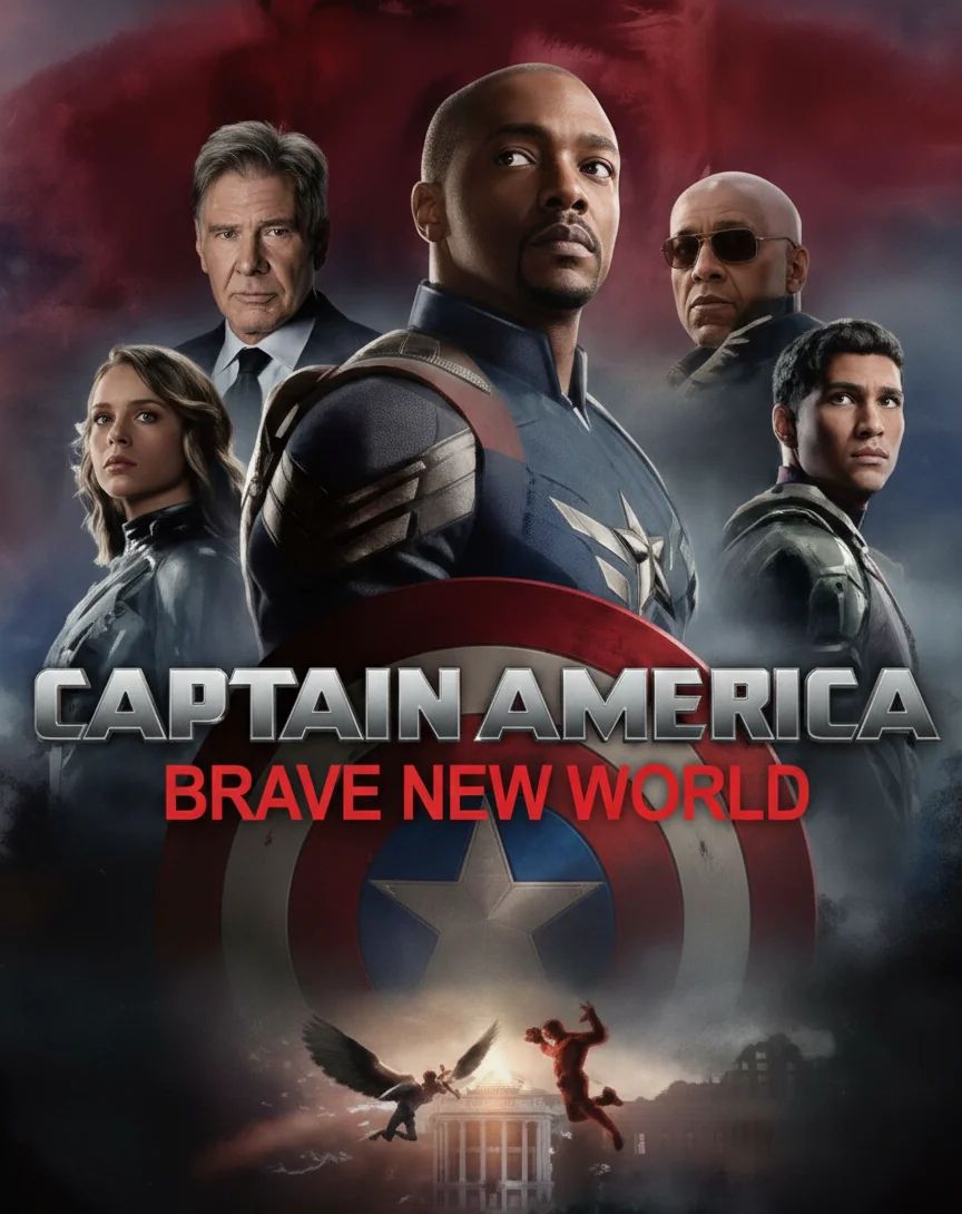 Captain America Brave New World 2026 Jacket