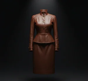 Melania (2026) Movie Edition: "The Diplomat" Brown Leather Set
